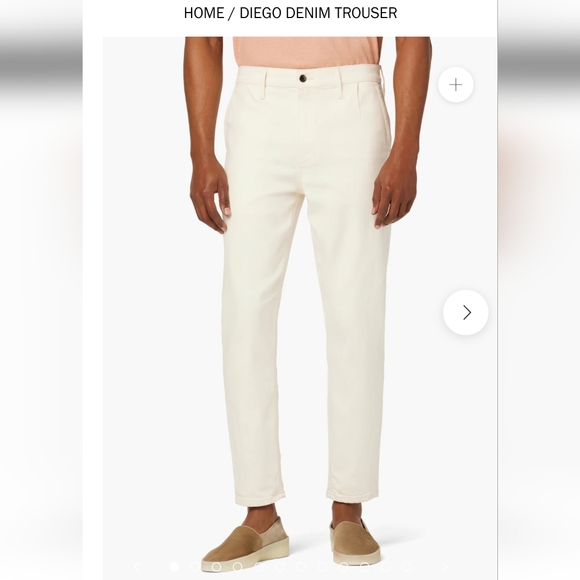NWT Joe's Jeans The Diego Tapered and Cropped Pants